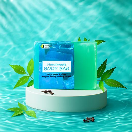 Handmade Body Bar With Neem & Clove