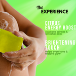 Handmade Body Bar With Lime, Lemon & Mandarin