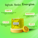 Handmade Body Bar With Lime, Lemon & Mandarin