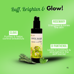 Body Wash with Clove, Basil & Rosemary